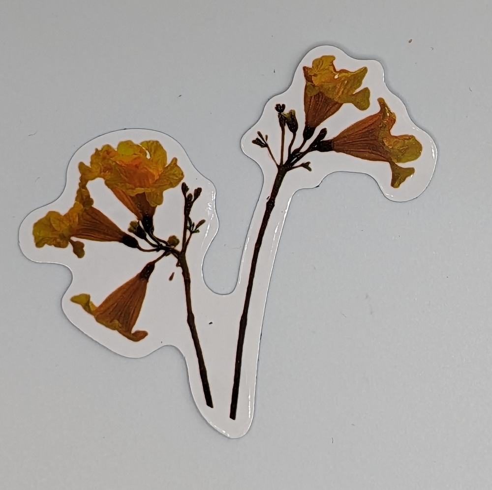 Flower Sticker
